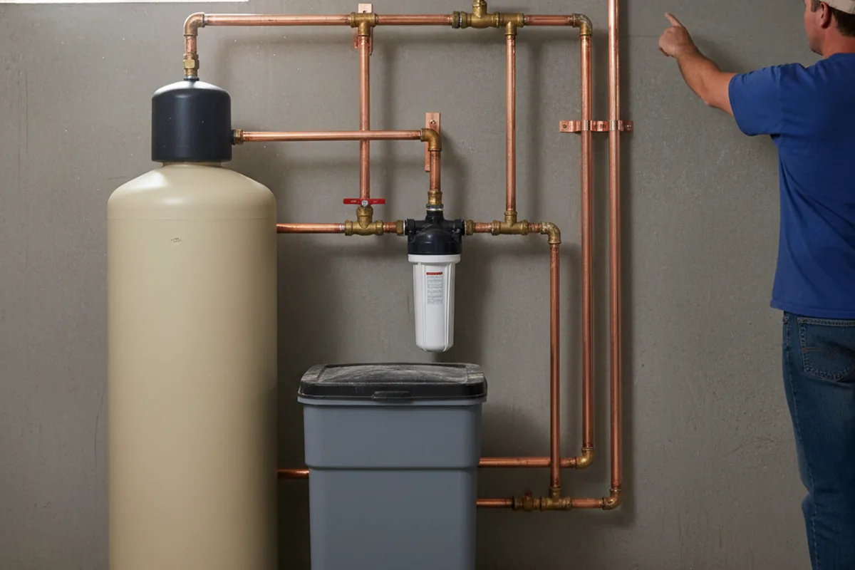 Whole-house water treatment system installed in Beaufort